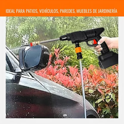 Hidrolavadora Inalambrica Portátil Recargable 48v 2 Baterias