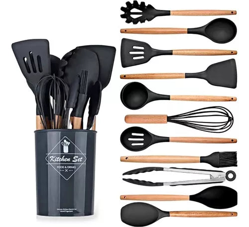 Set De Utensilios De Cocina X 12 Piezas