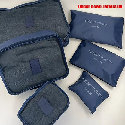 Kit Organizadores de Maleta Viaje X6